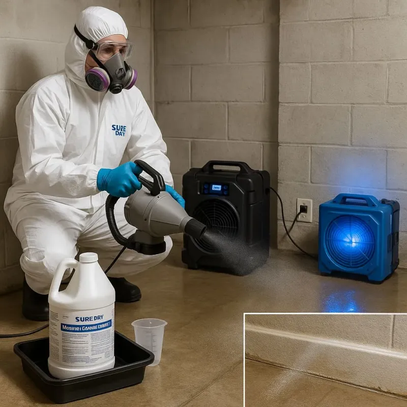 Sanitization and Odor Removal process in Orleans Parish, LA